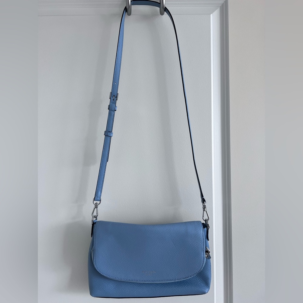 Never used! Kate Spade New York Crossbody. Blue. - Picture 4 of 6